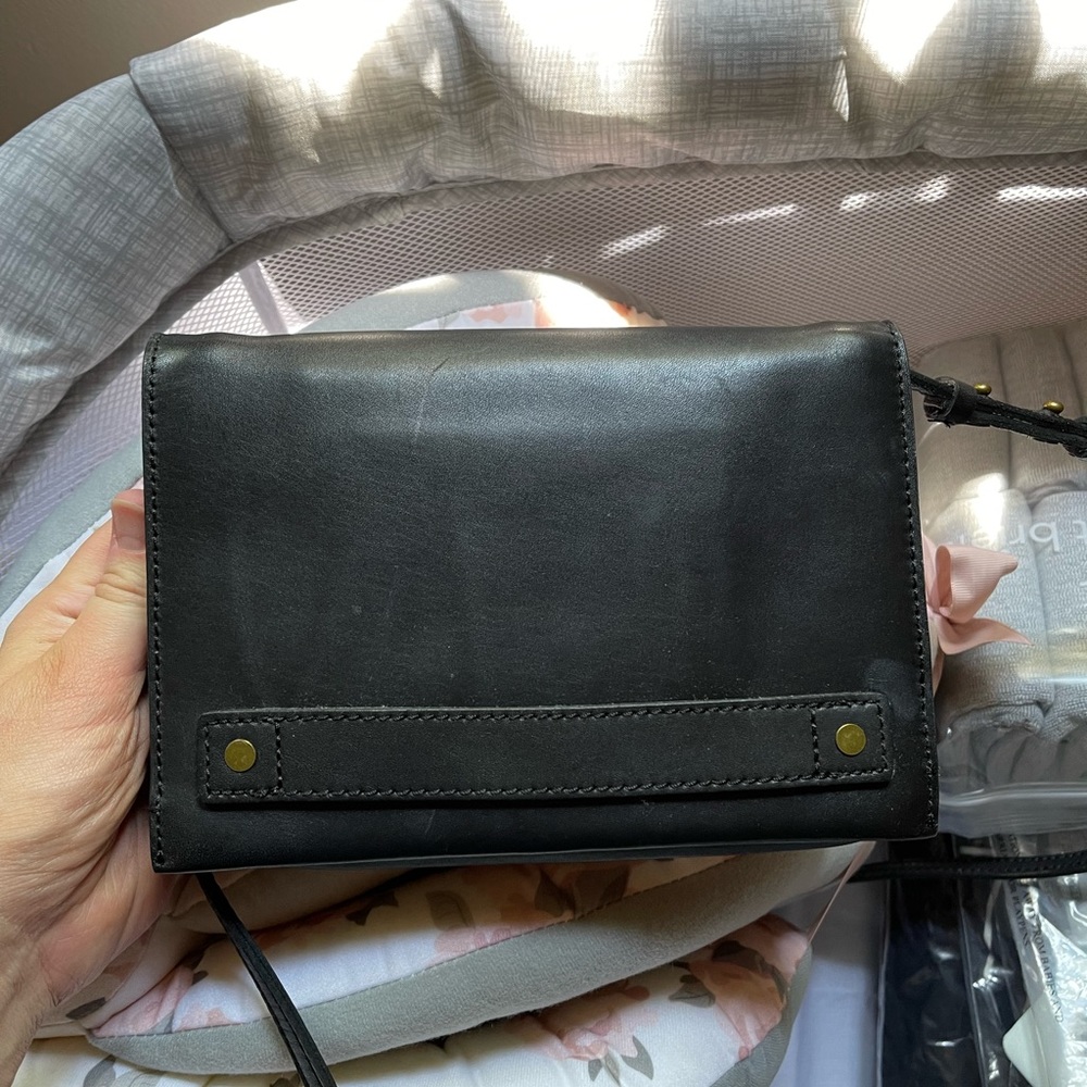 Madewell Black Leather Purse